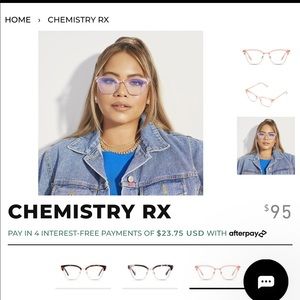 Quay “Chemistry” Bluelight Glasses